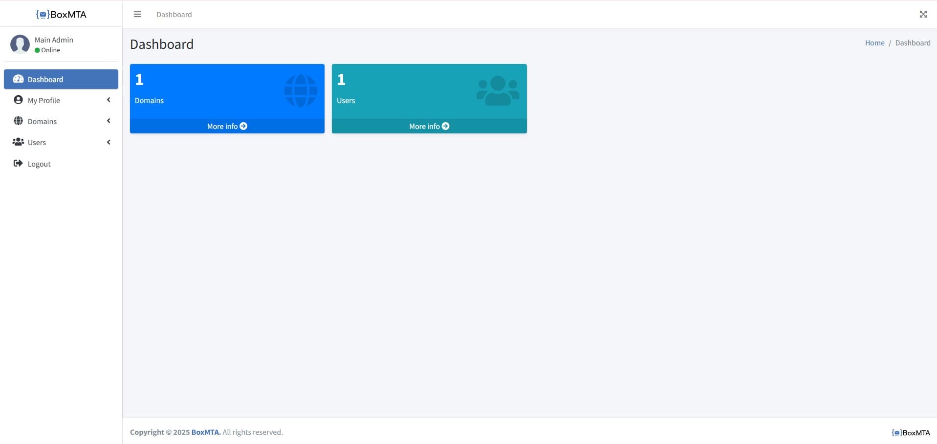 BoxMTA screenshot